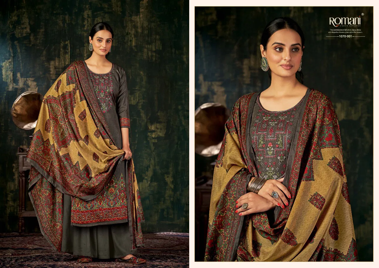 Romani Mareena 7th Regular Wear Wholesale Printed Cotton Dress Material
